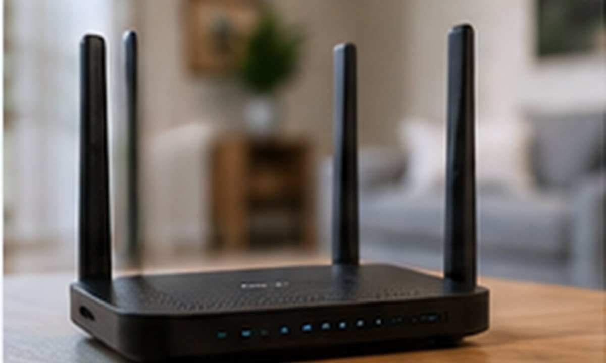 Router Wi-Fi para conectividade residencial